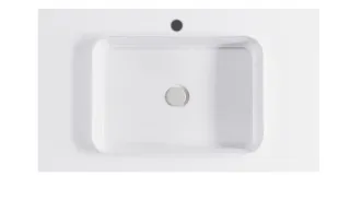 Тумба с раковиной Astra-Form Фрейм 4631177715419 100 см белый матовый